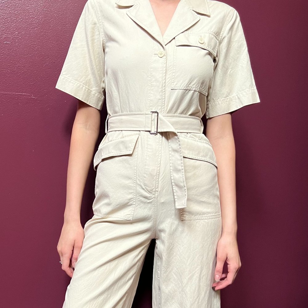 Arket Off White Coastal Cowgirl Jumpsuit